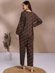 Geometric Printed Co-Ords