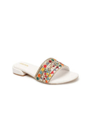 Embellished Block Heels