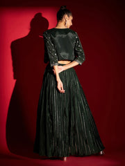 Embroidered Ready to Wear Lehenga & Choli with Jacket