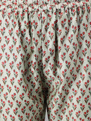 Floral Printed Regular Kurta with Palazzos & With Dupatta