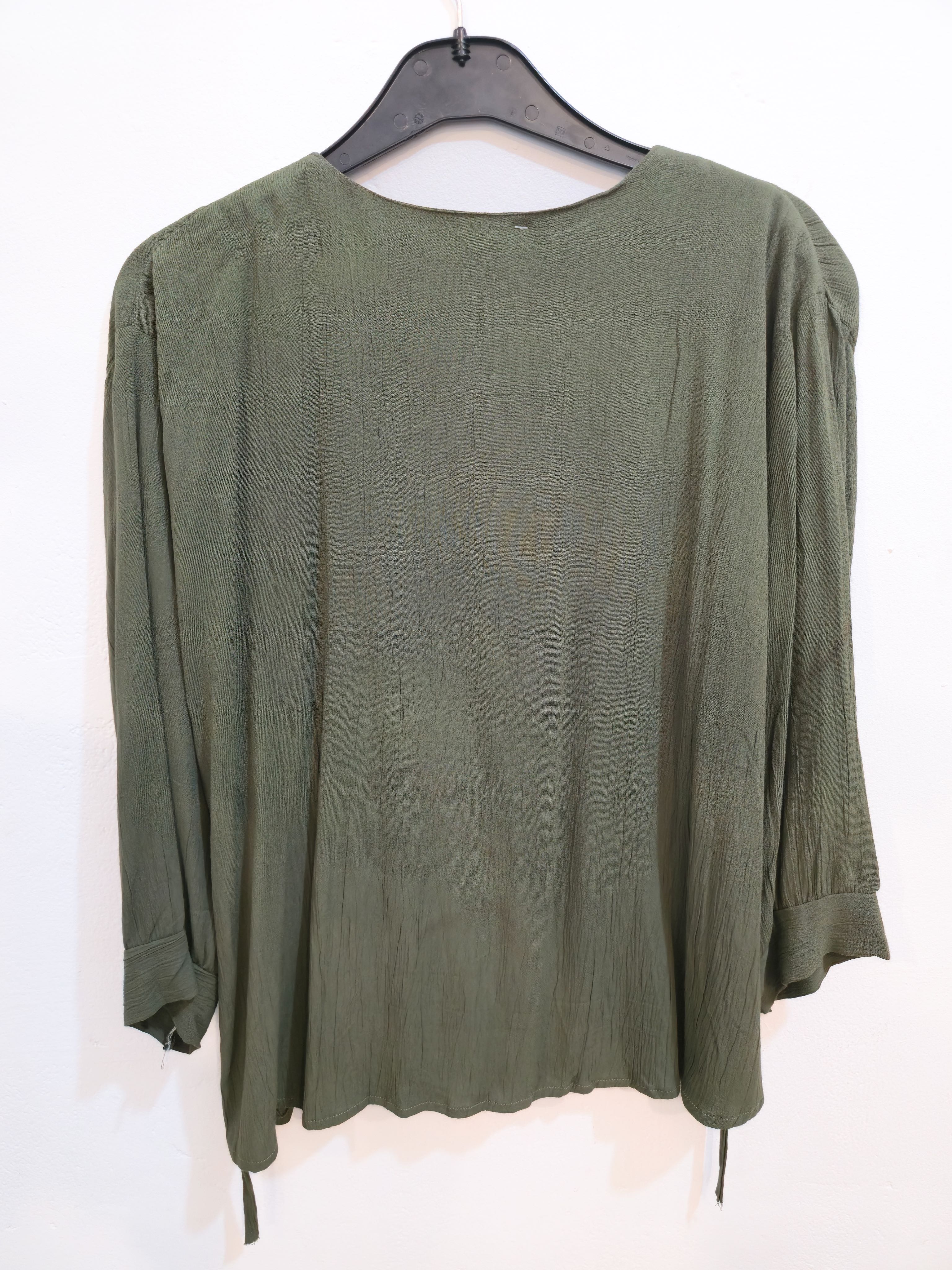 Green Floral Tunic Top