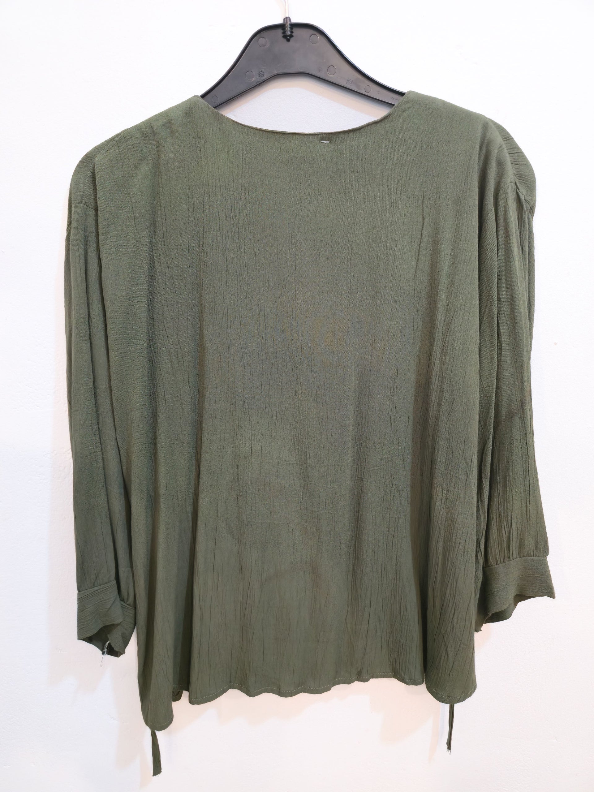 Green Floral Tunic Top