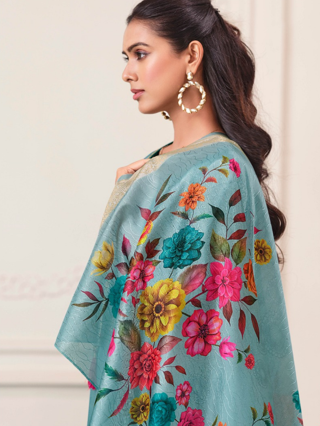 Women’s Serene Bloom Nagris Kurta Set