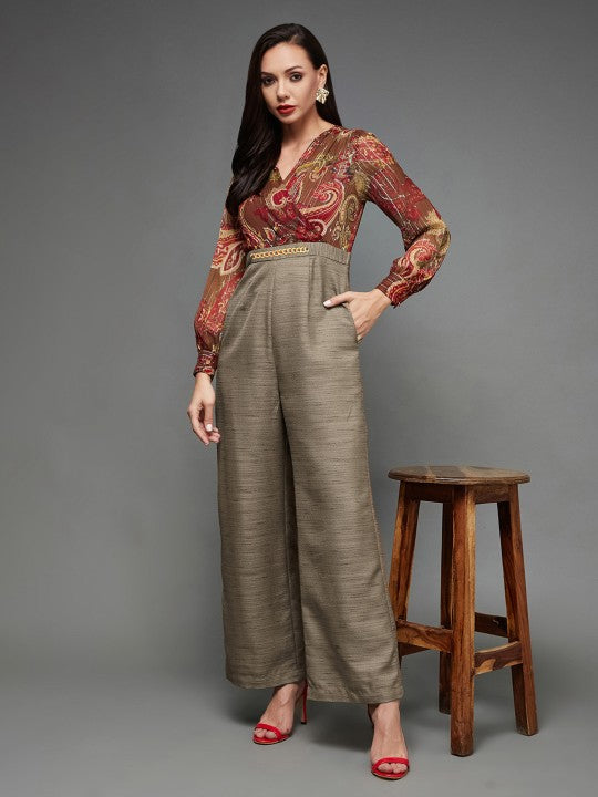 Printed Basic Jumpsuit-2