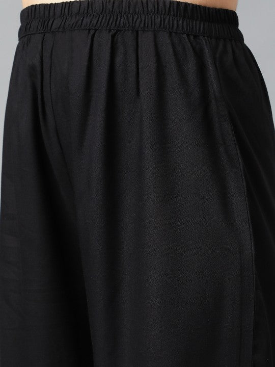 Women Regular Gotta Patti Kurta with Trousers & With Dupatta