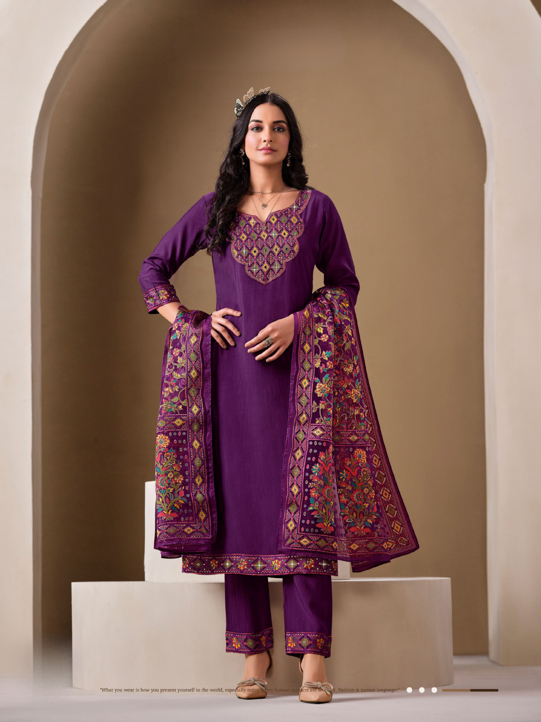 Beautiful Women’s Graceful Brasso Heritage Collection with thread word-15