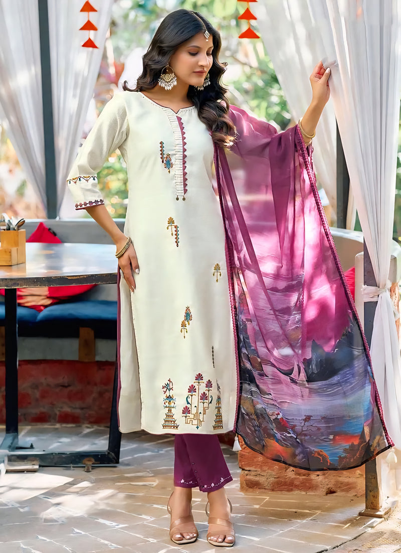 Khoobsurat Designer Readymade Kurta Set-5