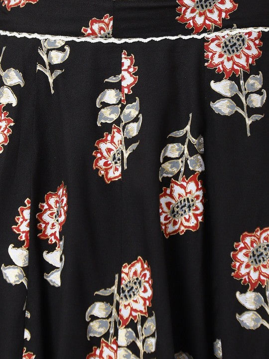 Printed Ready to Wear Lehenga & Blouse With Dupatta-6