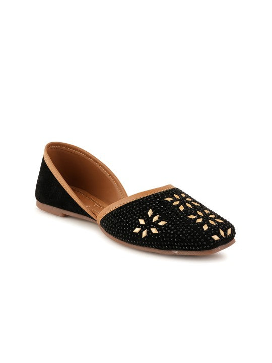 Embellished Mojaris Flats-7