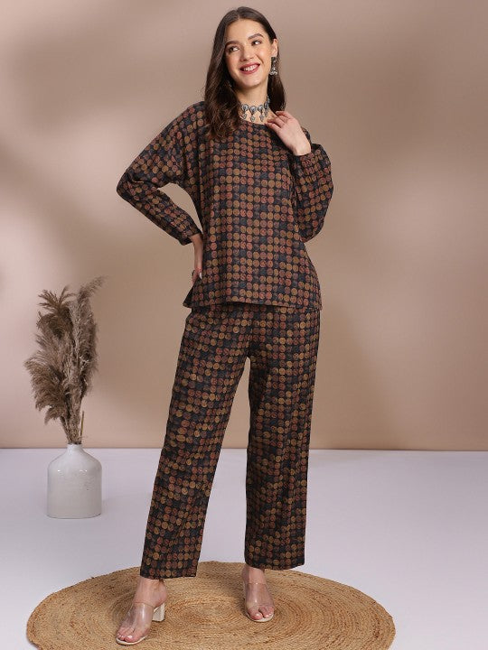 Geometric Printed Co-Ords