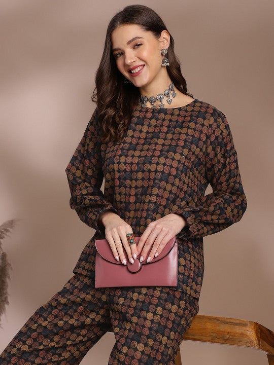 Geometric Printed Co-Ords