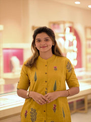 Floral Printed Straight Kurta With Trouser