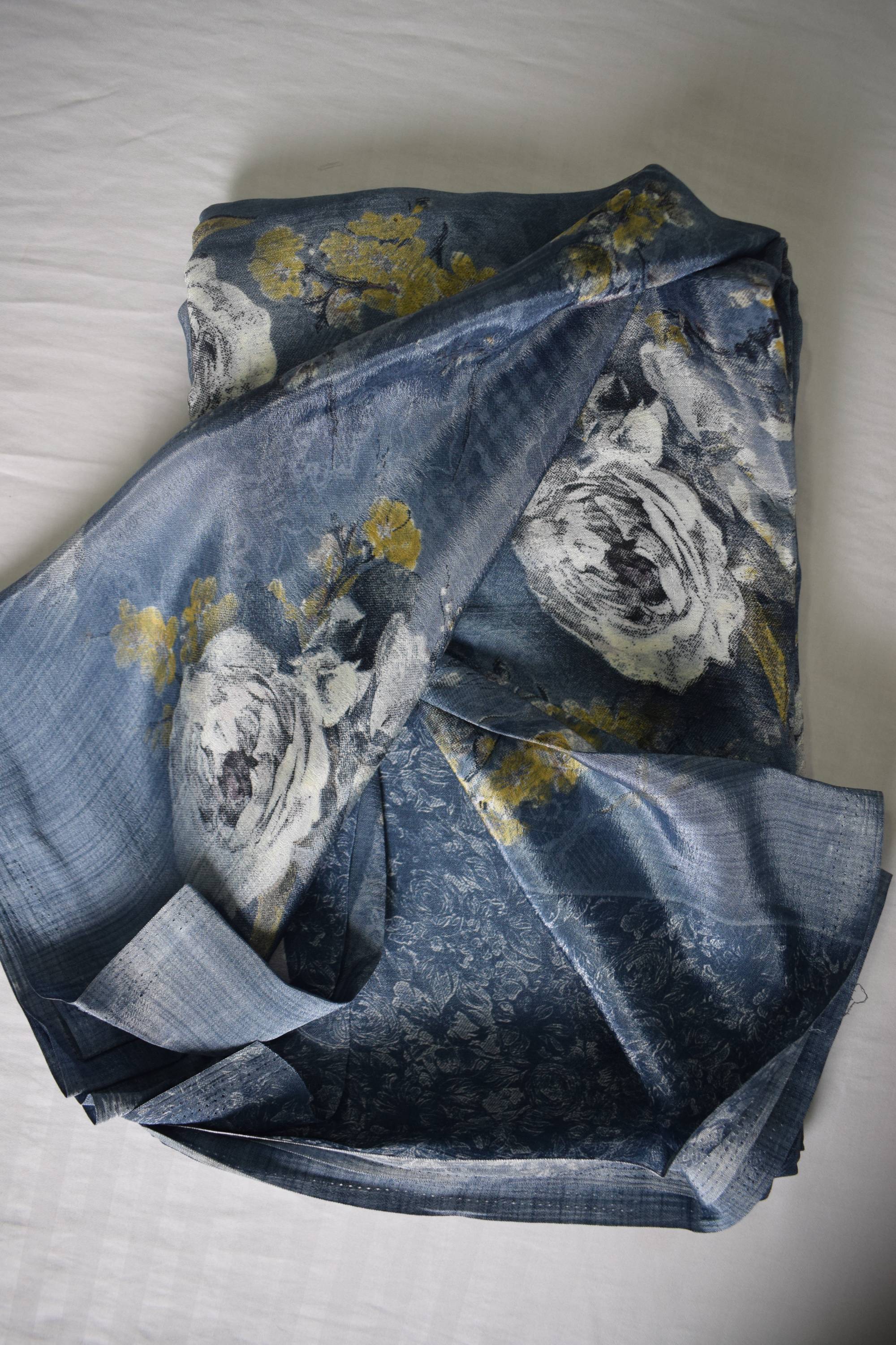 Cotton Silk Printed Designer Saree