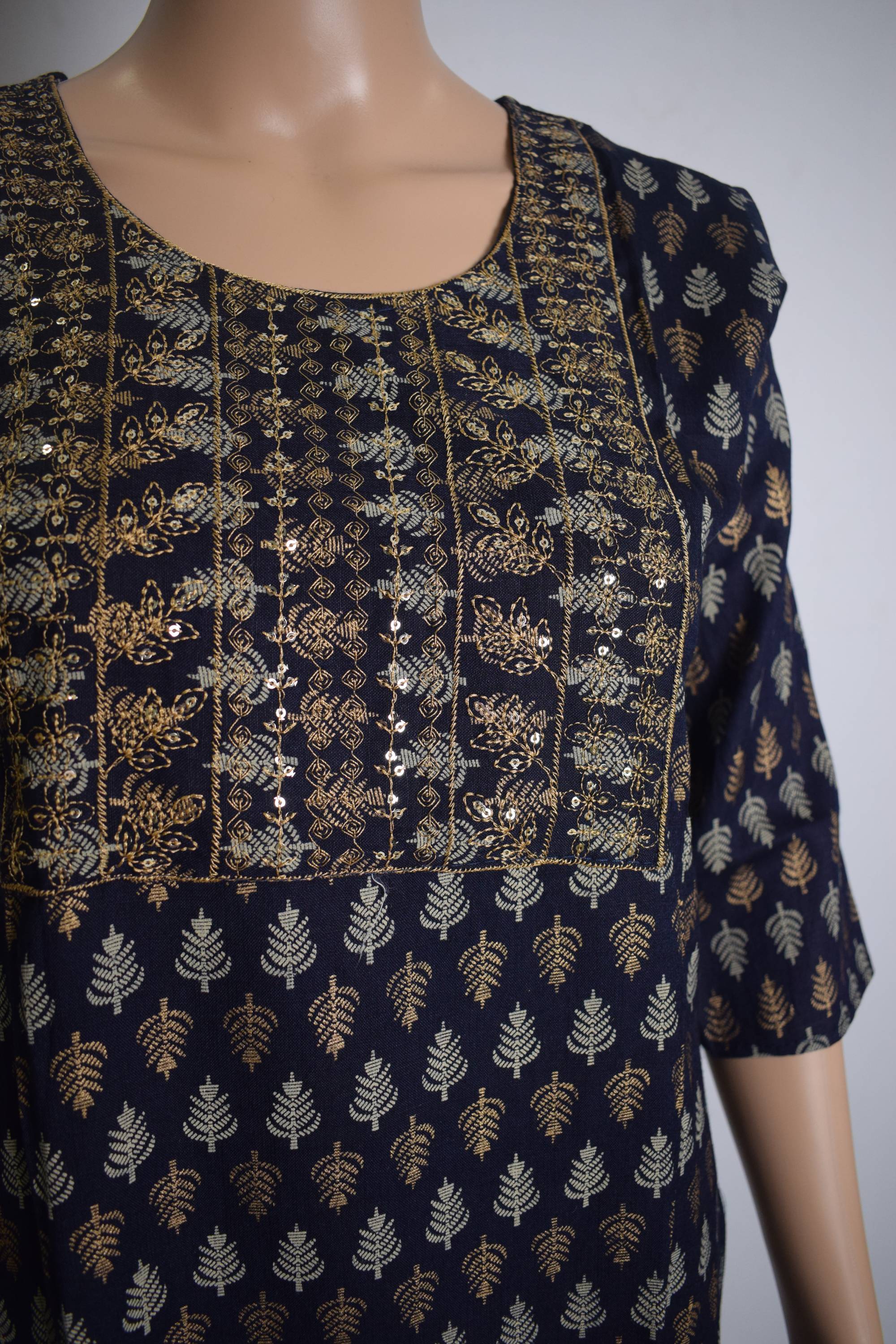 Cotton Festive Kurti Top