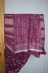 Floral Cotton Silk Saree