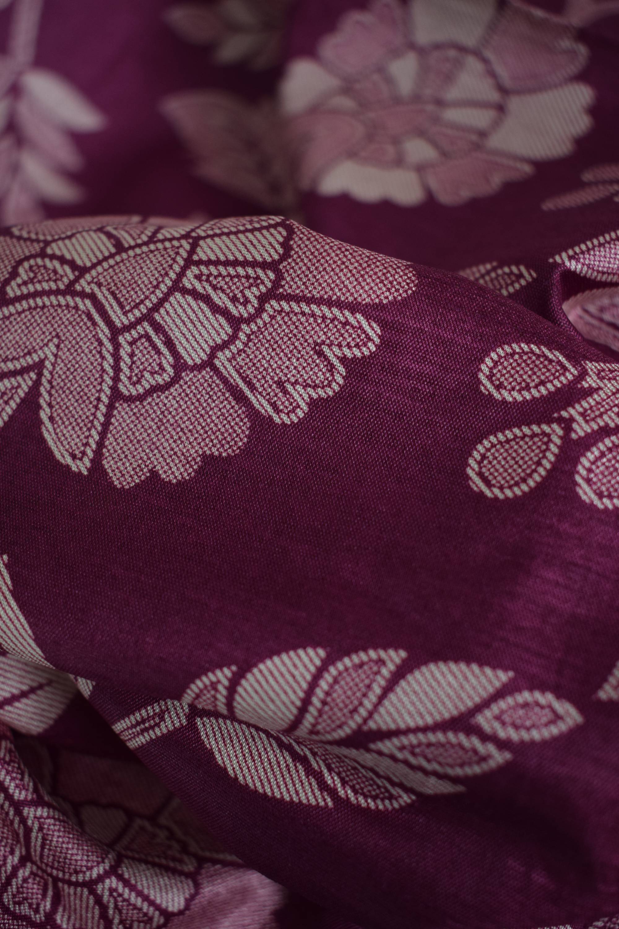 Floral Cotton Silk Saree
