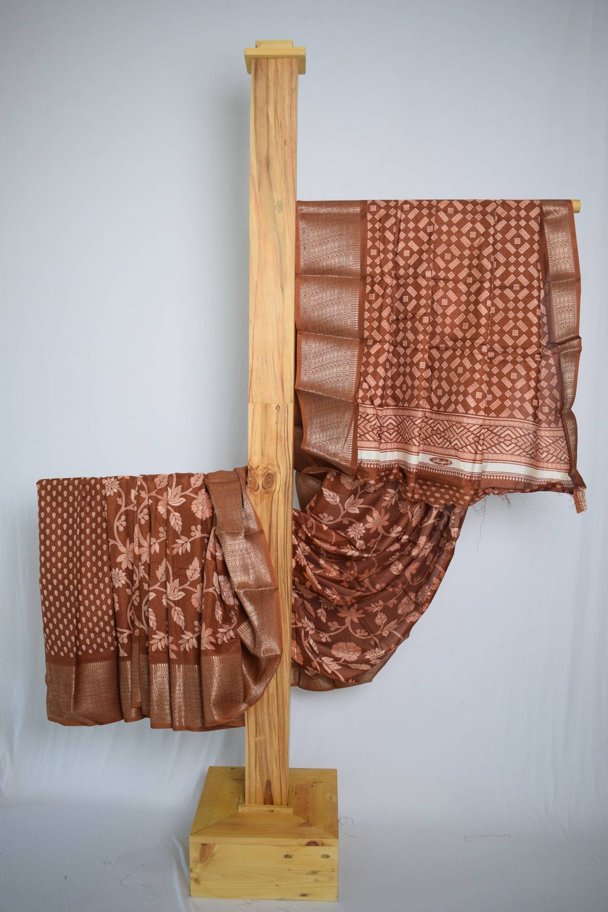 Floral Cotton Silk Saree