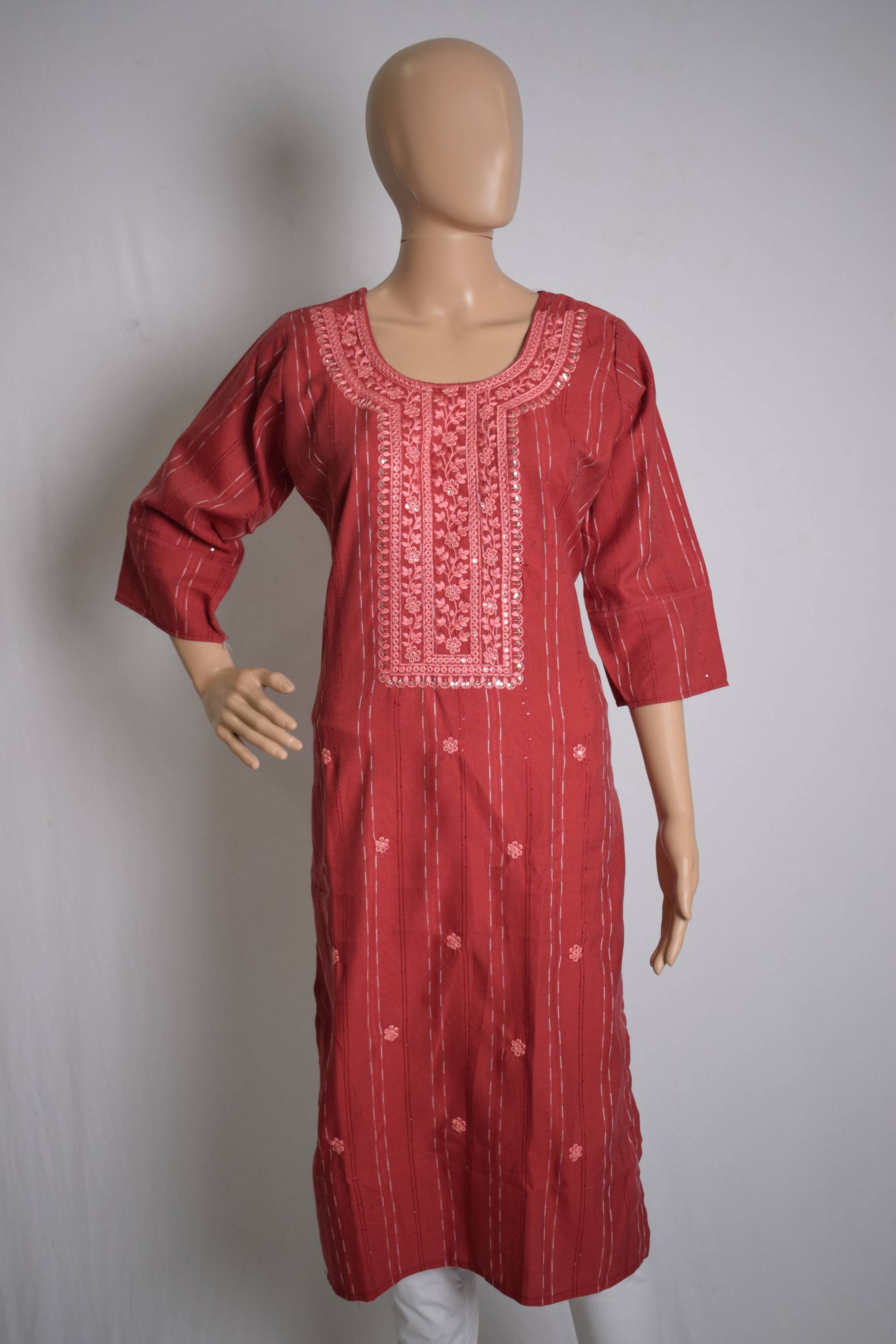 Embroidered Rich Look Kurti Top