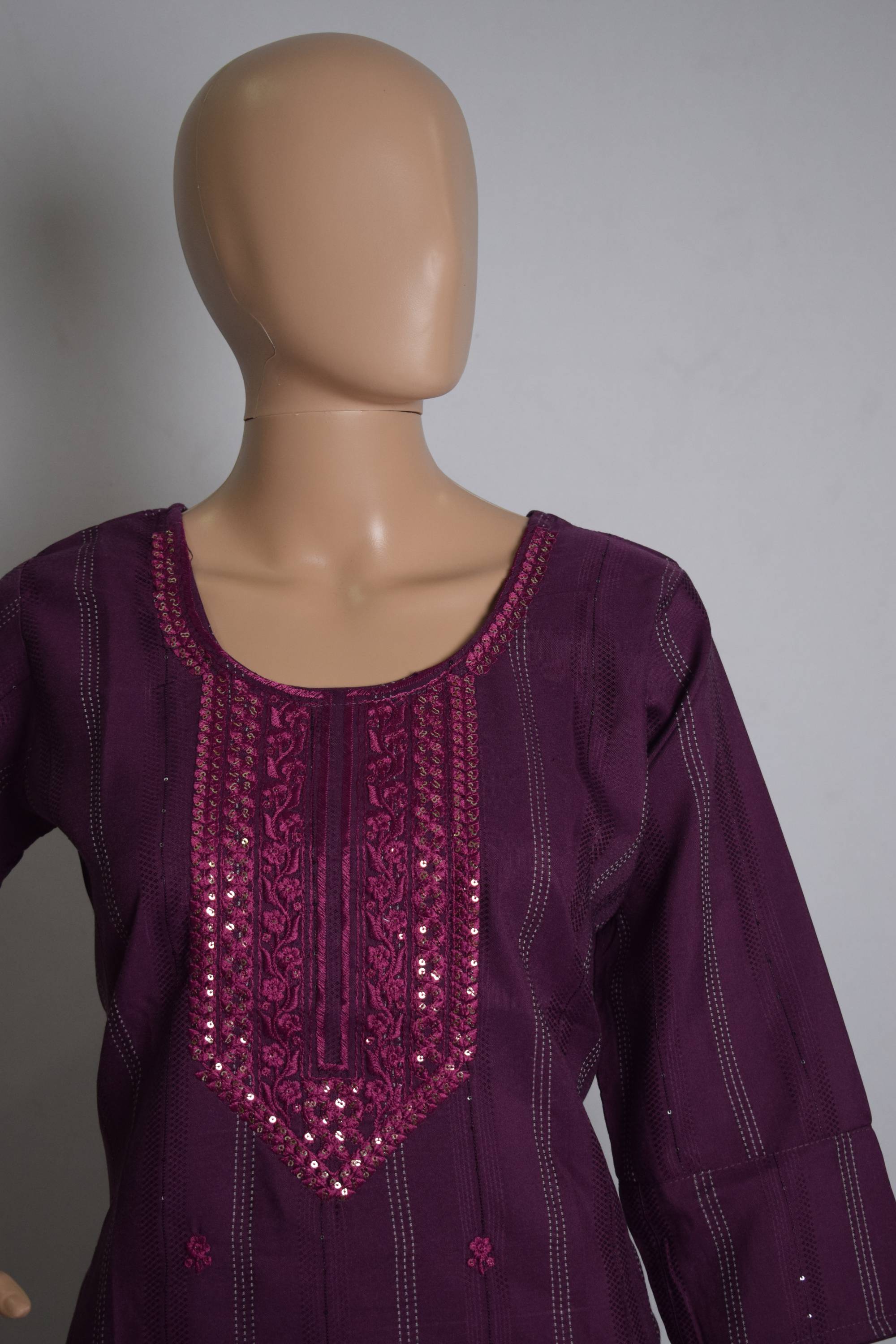 Sequence worked Ethnic Kurti