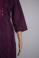 Sequence worked Ethnic Kurti