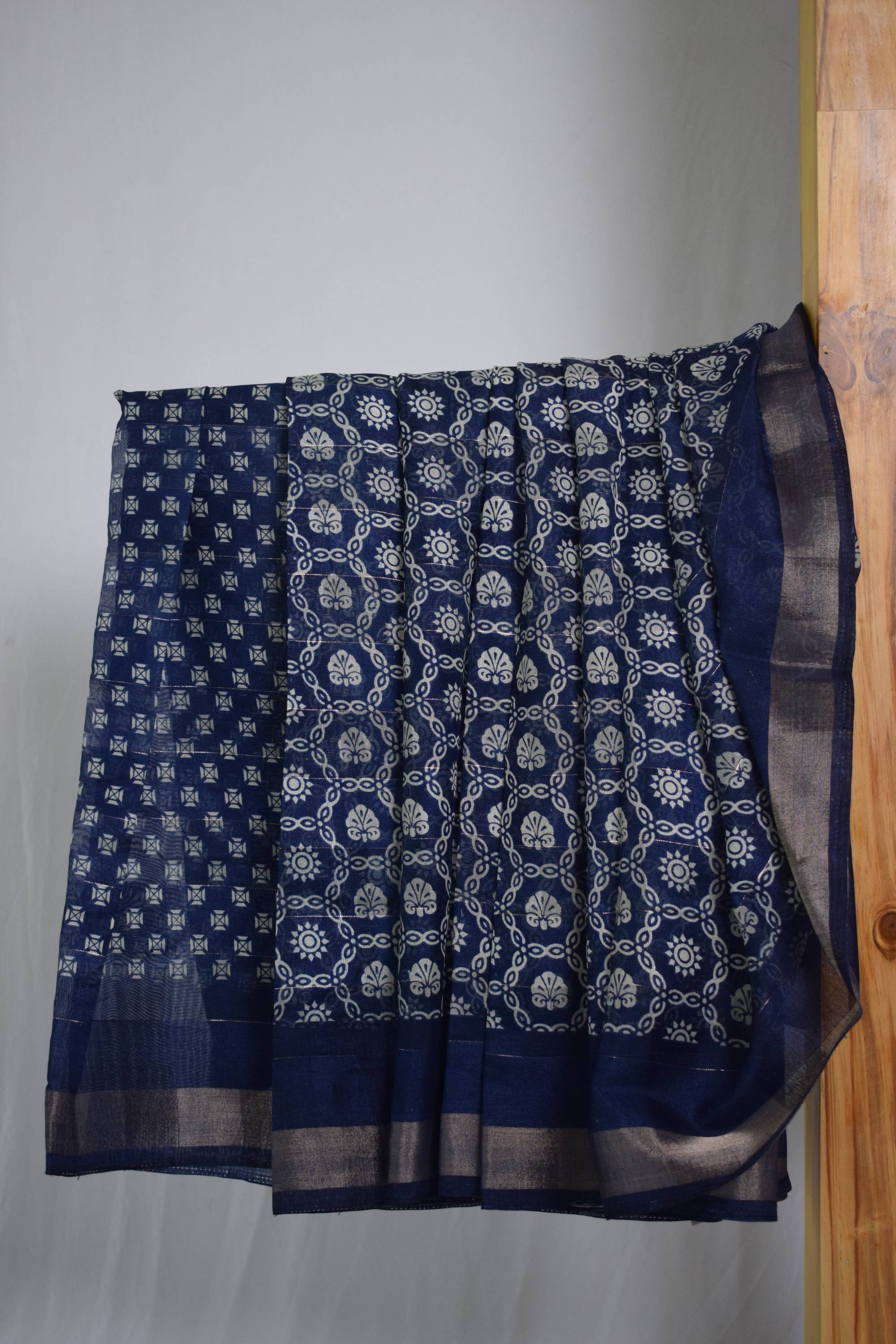 Pure Cotton Silk Designer Saree