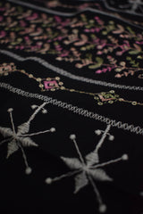 Black Sequence worked Kurti Top