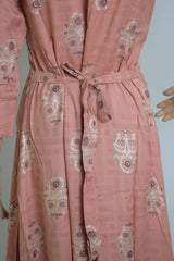 Floral Design Maxi Dress