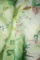 Floral Design Printed Crepe Saree