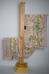 Coral Printed Multicolor Cotton Silk Saree