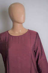 Soft Maroon Ethnic Kurti Top