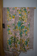 Coral Printed Multicolor Cotton Silk Saree