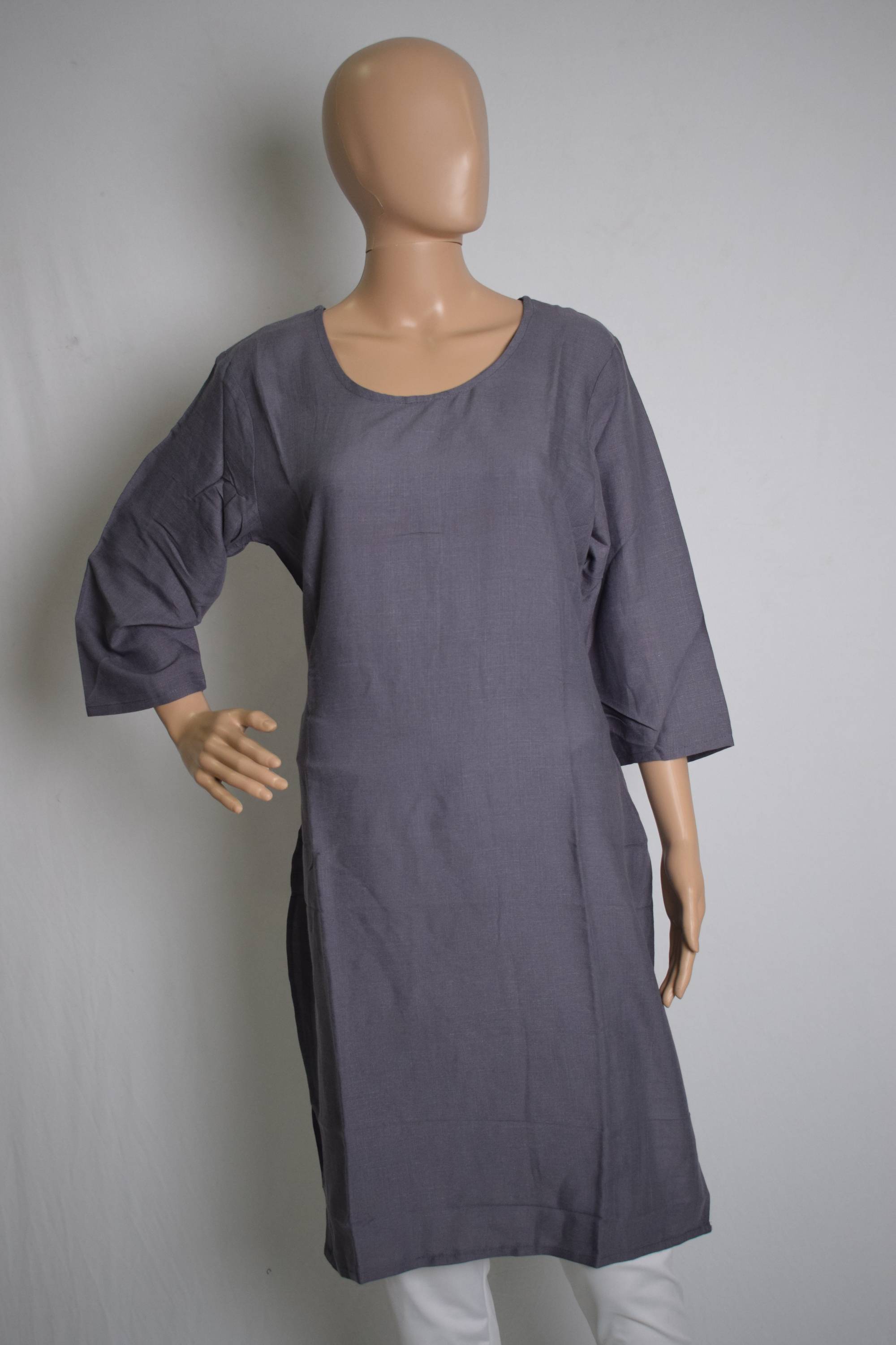 Grey Kurti Top