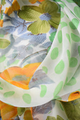 Coral Silk Printed Designer Saree