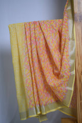 Linen Special Designer Saree