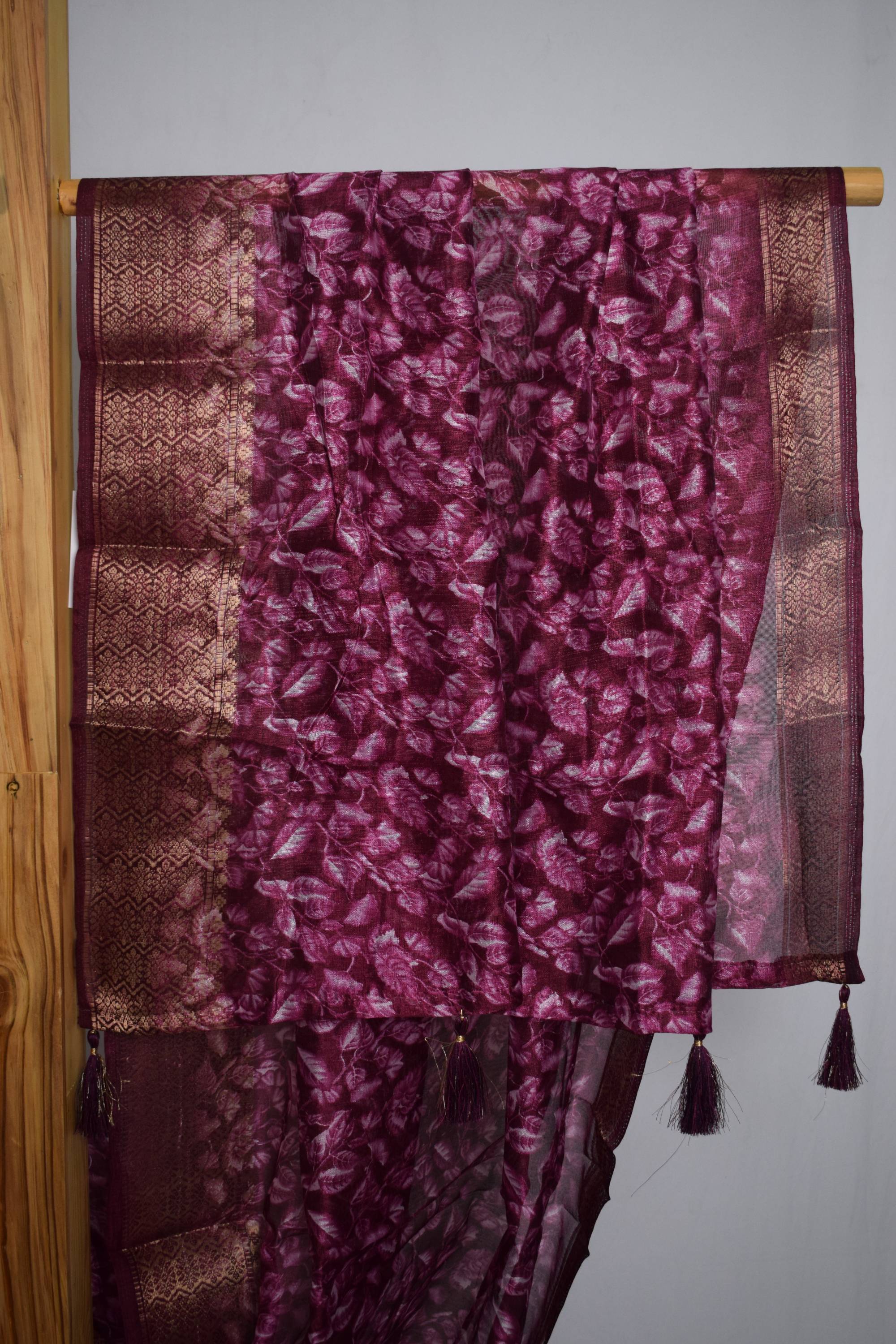 Special Cotton Silk Printed Saree