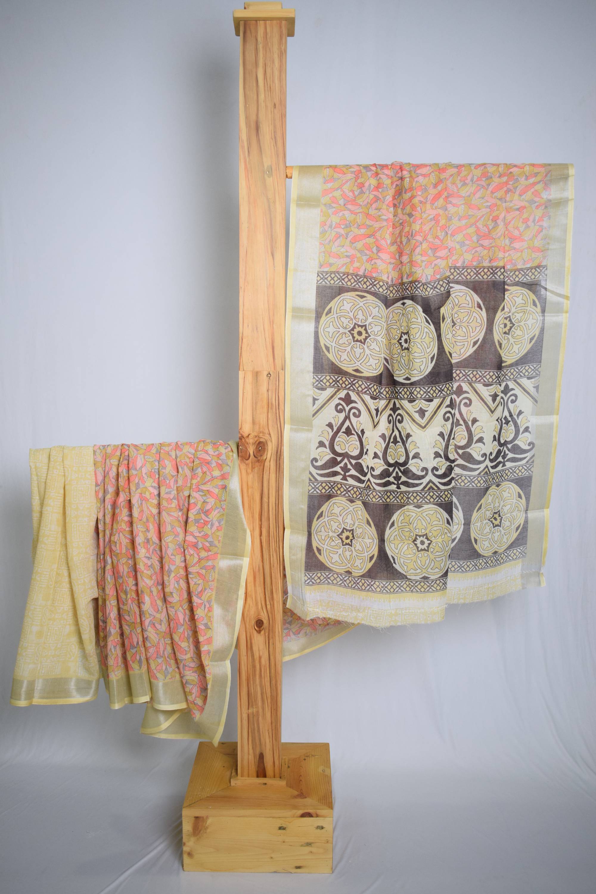 Linen Special Designer Saree