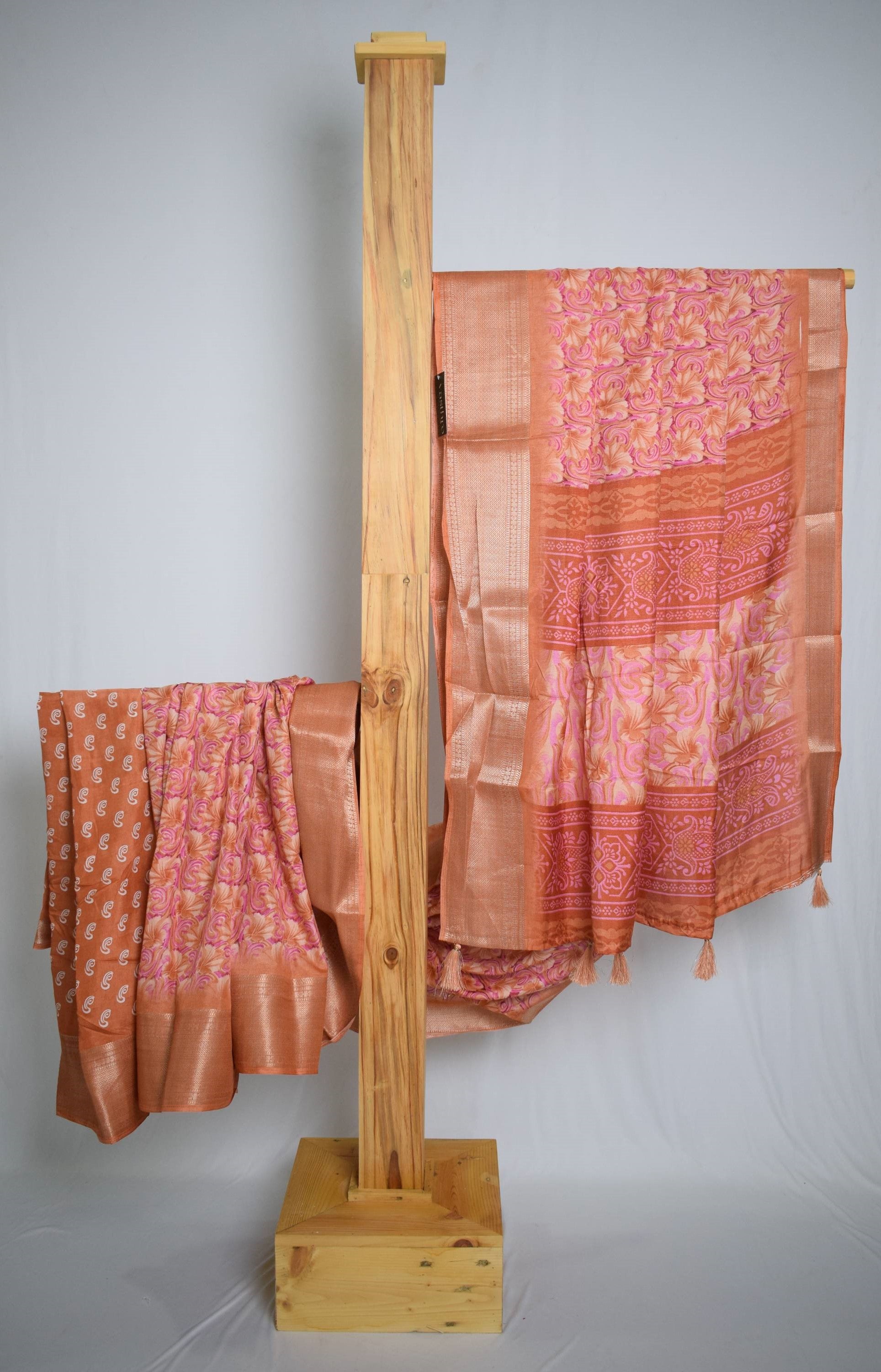 Floral Cotton Silk Saree