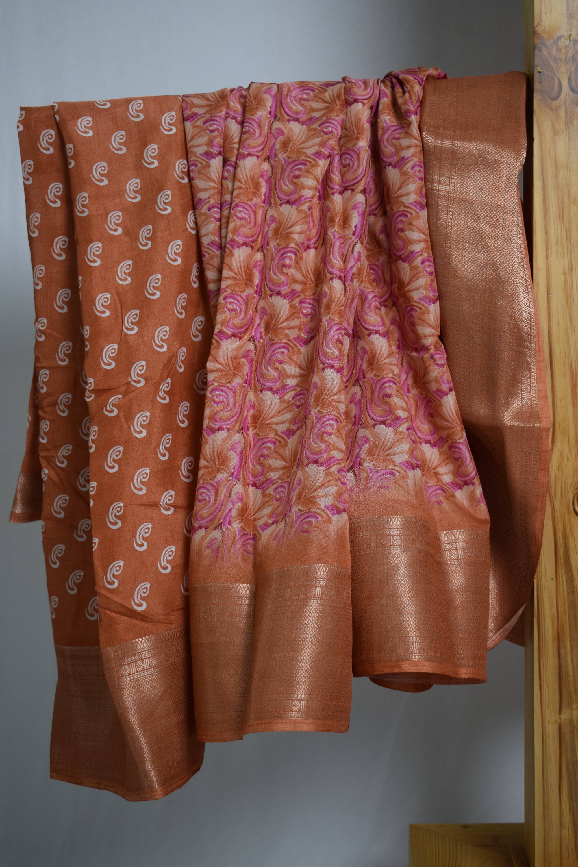 Floral Cotton Silk Saree