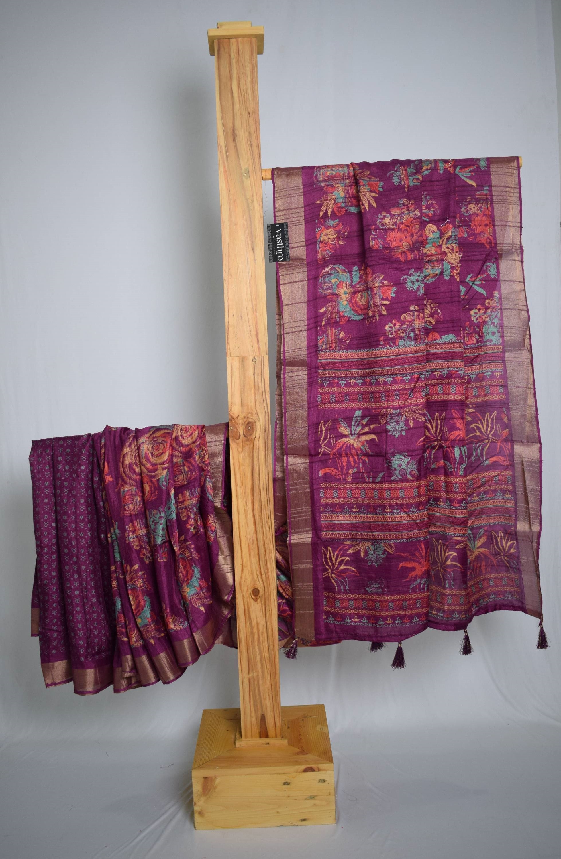 Multicolor Designer Saree