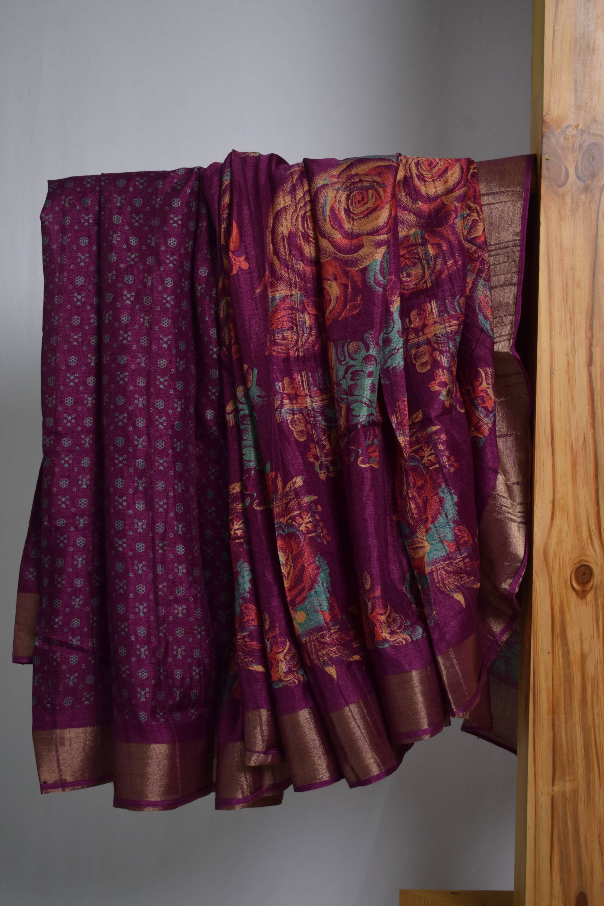 Multicolor Designer Saree