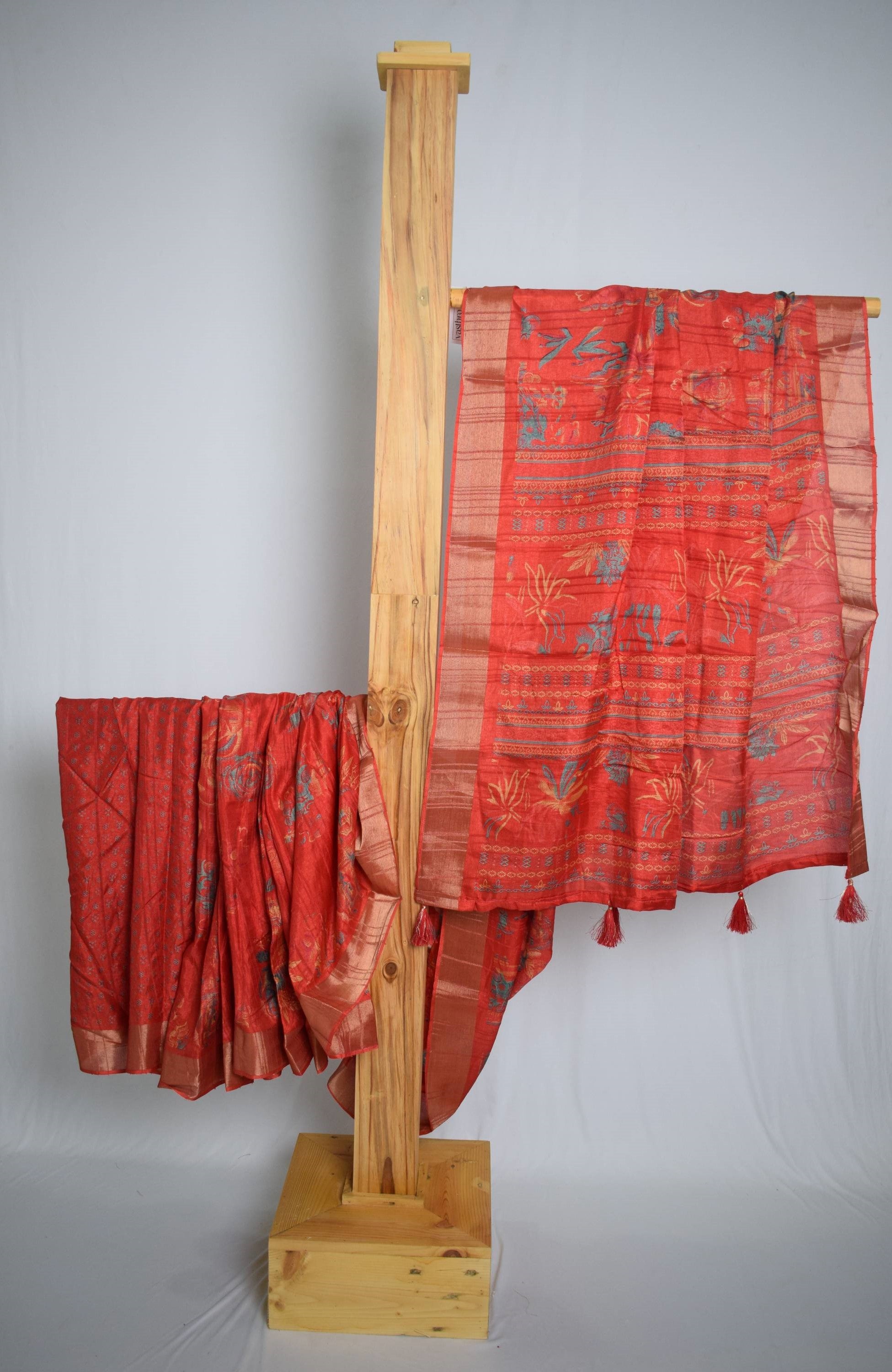 Multicolor Designer Saree