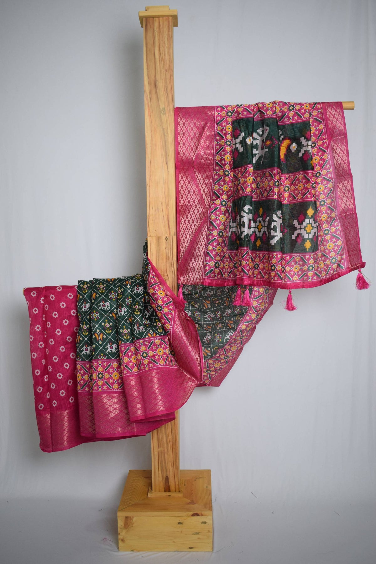 Special Cotton Silk Ethnic Printed Saree