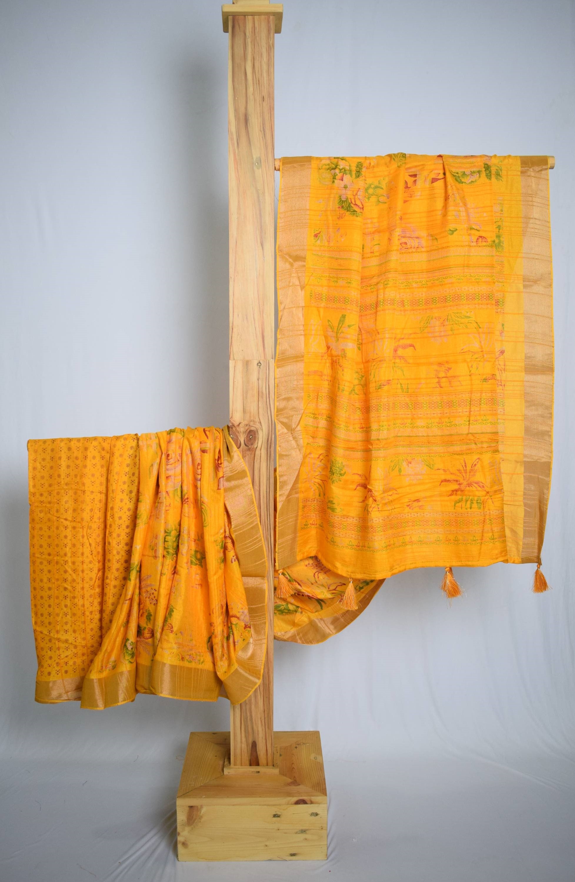 Multicolor Designer Saree