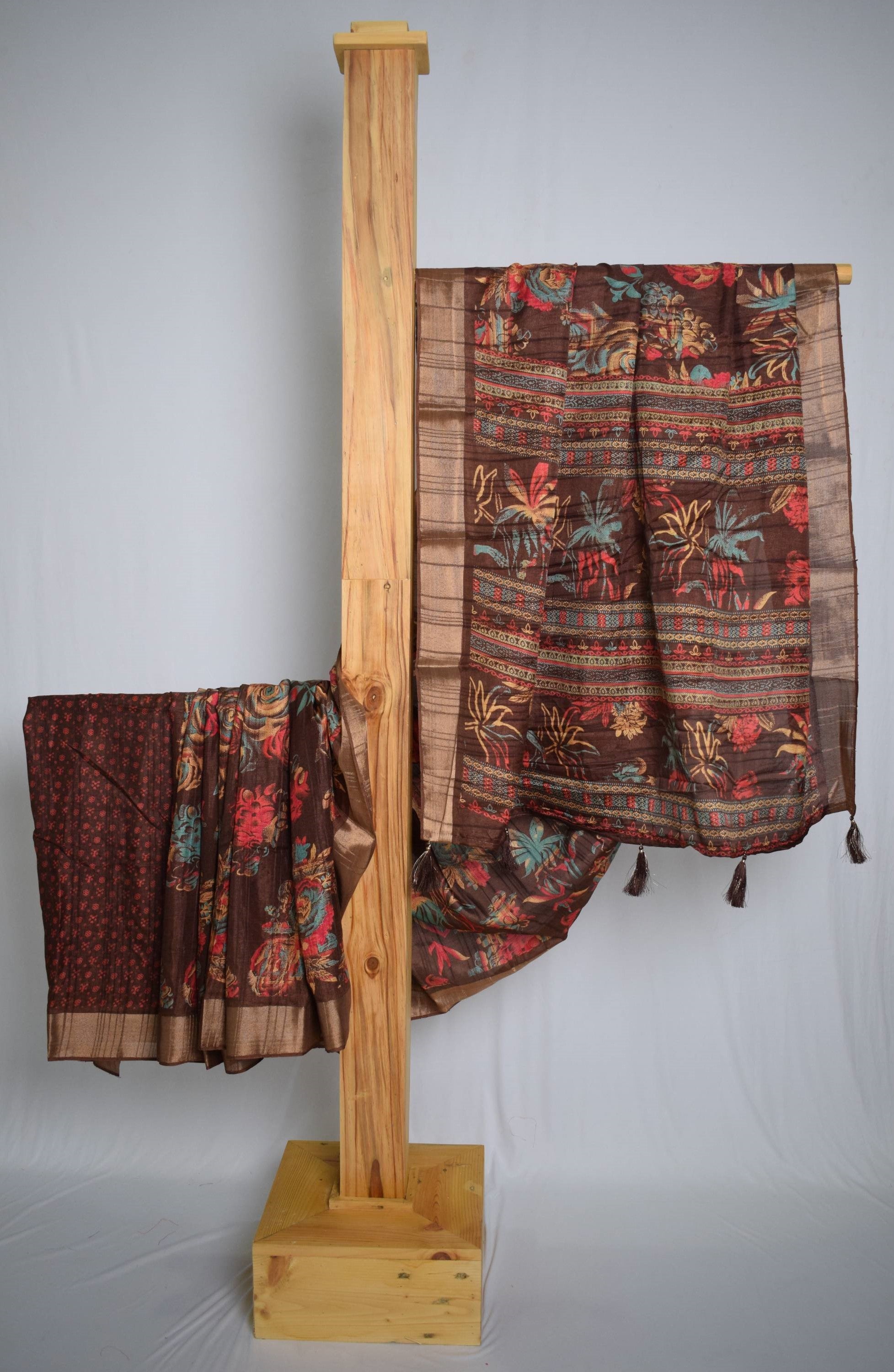 Multicolor Designer Saree