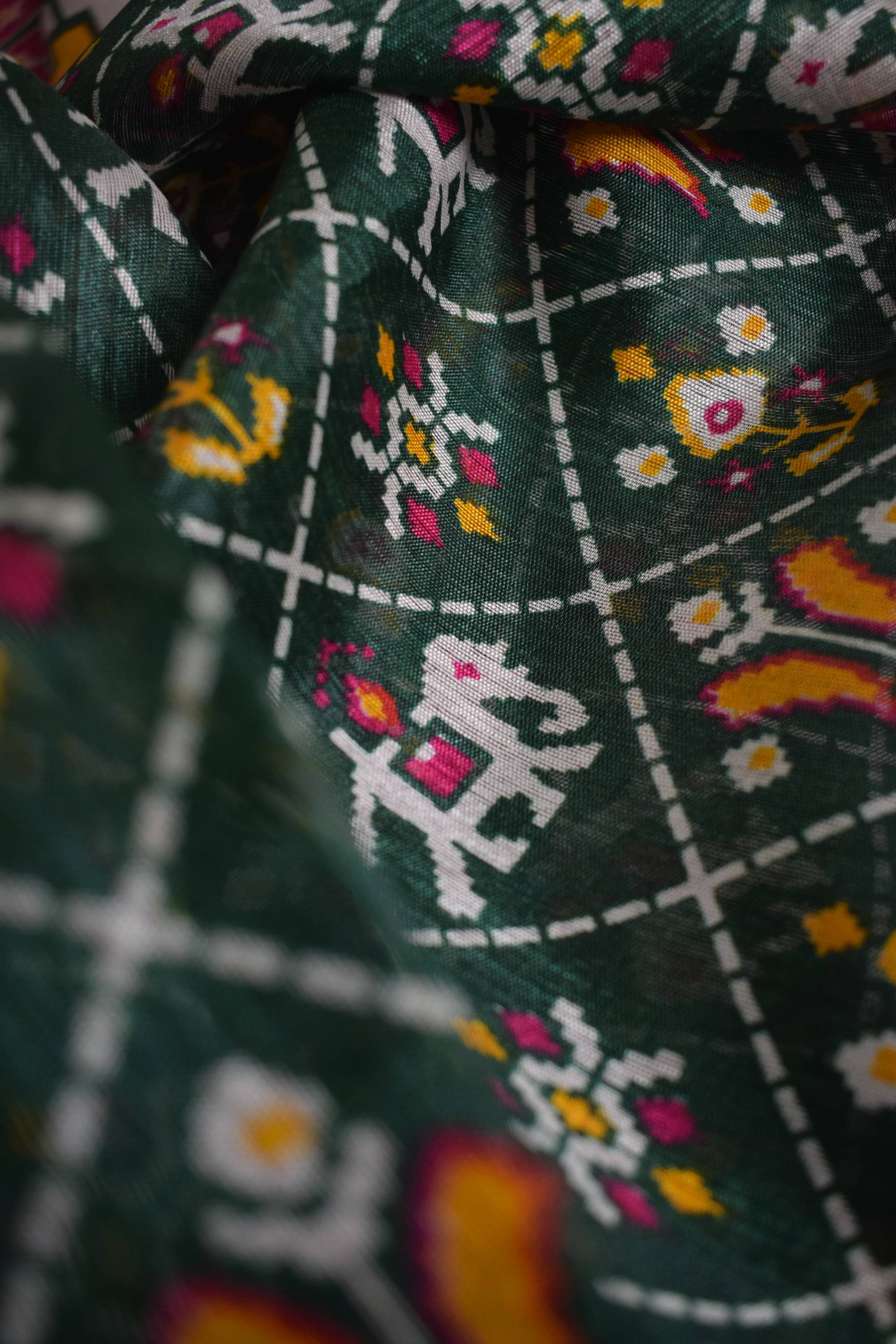 Special Cotton Silk Ethnic Printed Saree