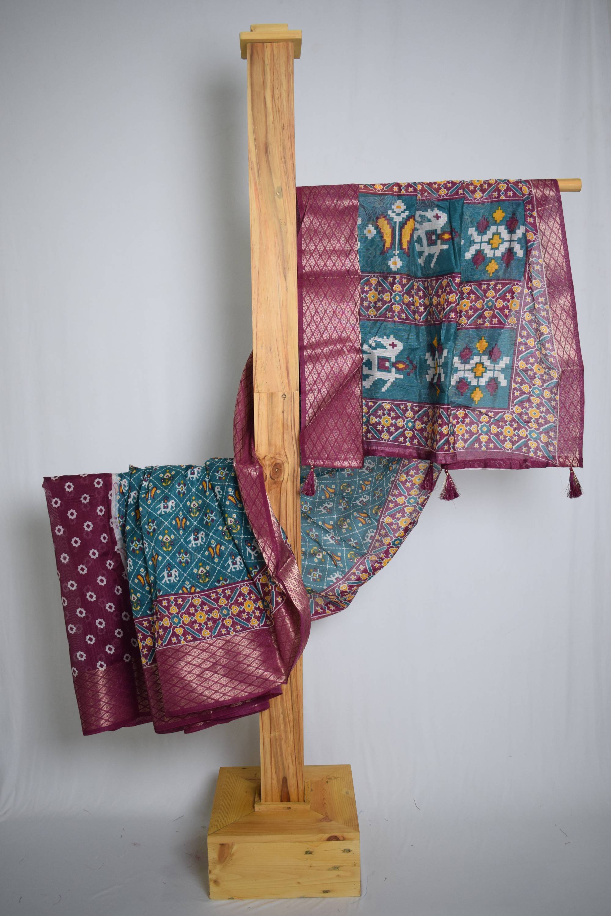 Special Cotton Silk Ethnic Printed Saree