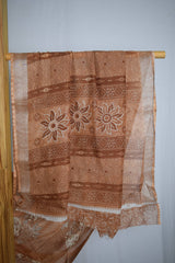 Linen Special Floral Design Saree
