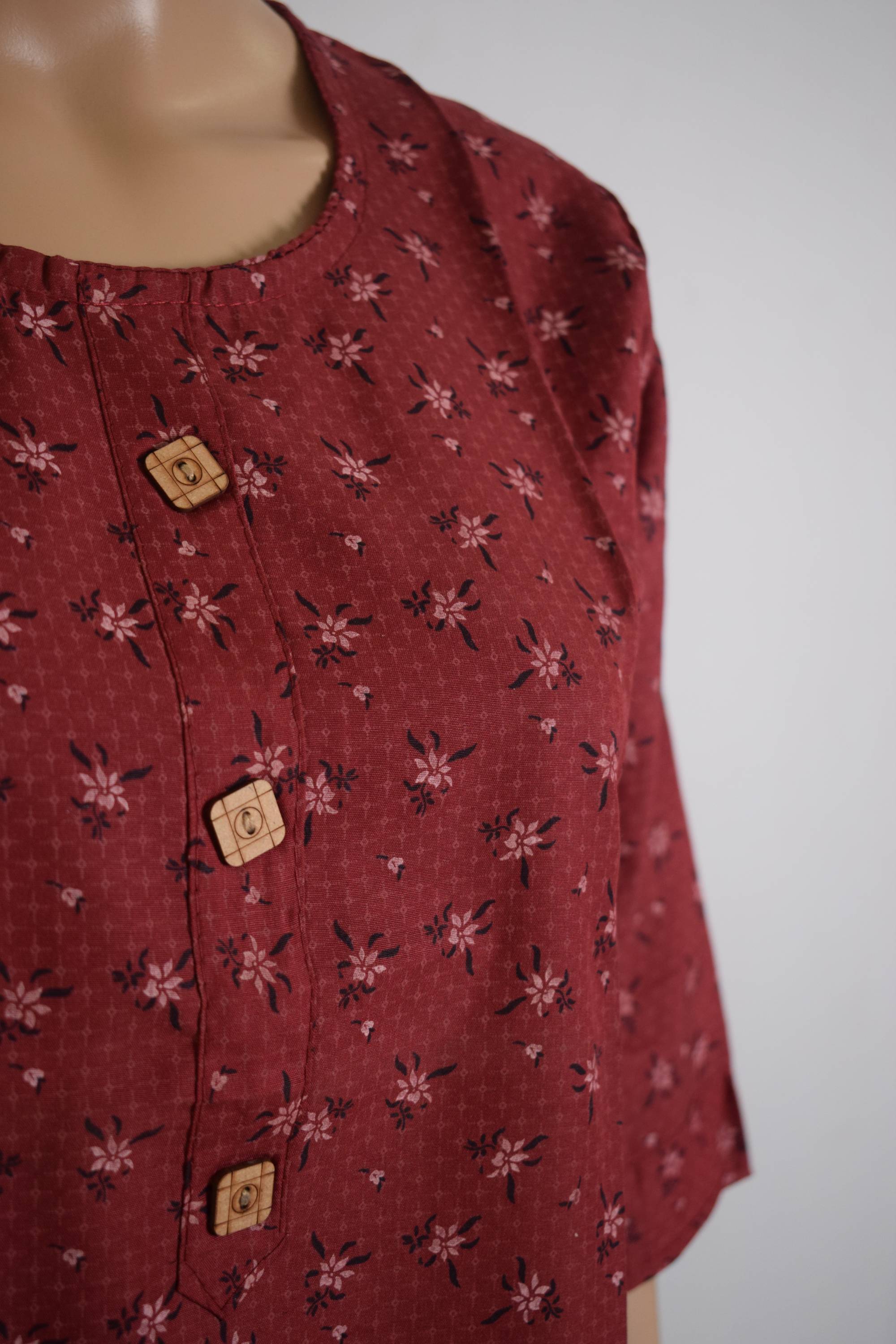 Floral Design Printed Ethnic Kurti