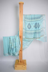 Vibrant Multicolor Linen Printed Saree
