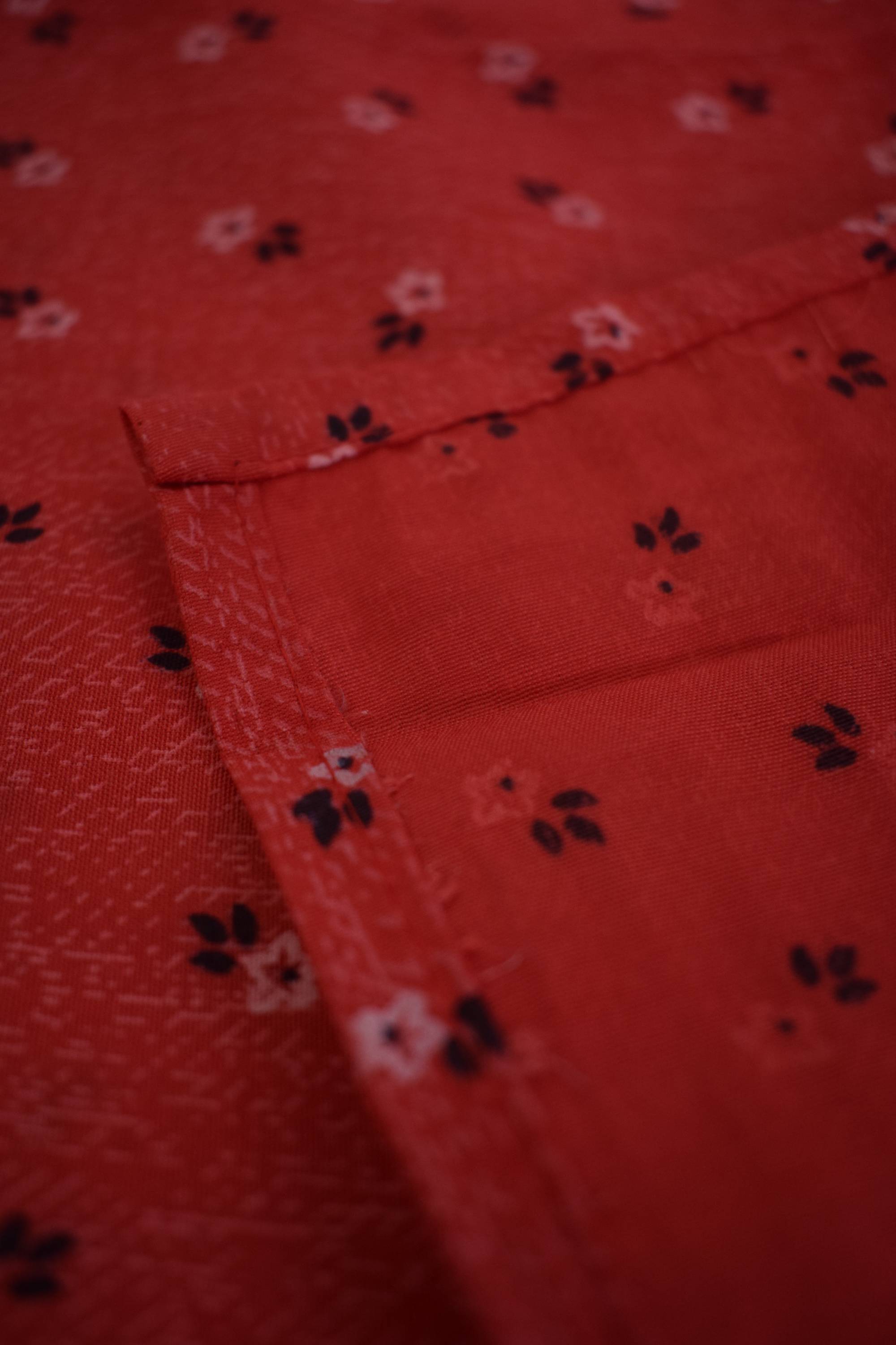 Floral Printed Cotton Kurti Top